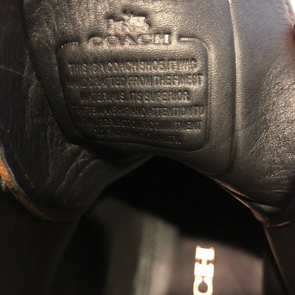 Mens Coach Bleecker cap toe Boots size 10.5&9 New! - Picture 5 of 8